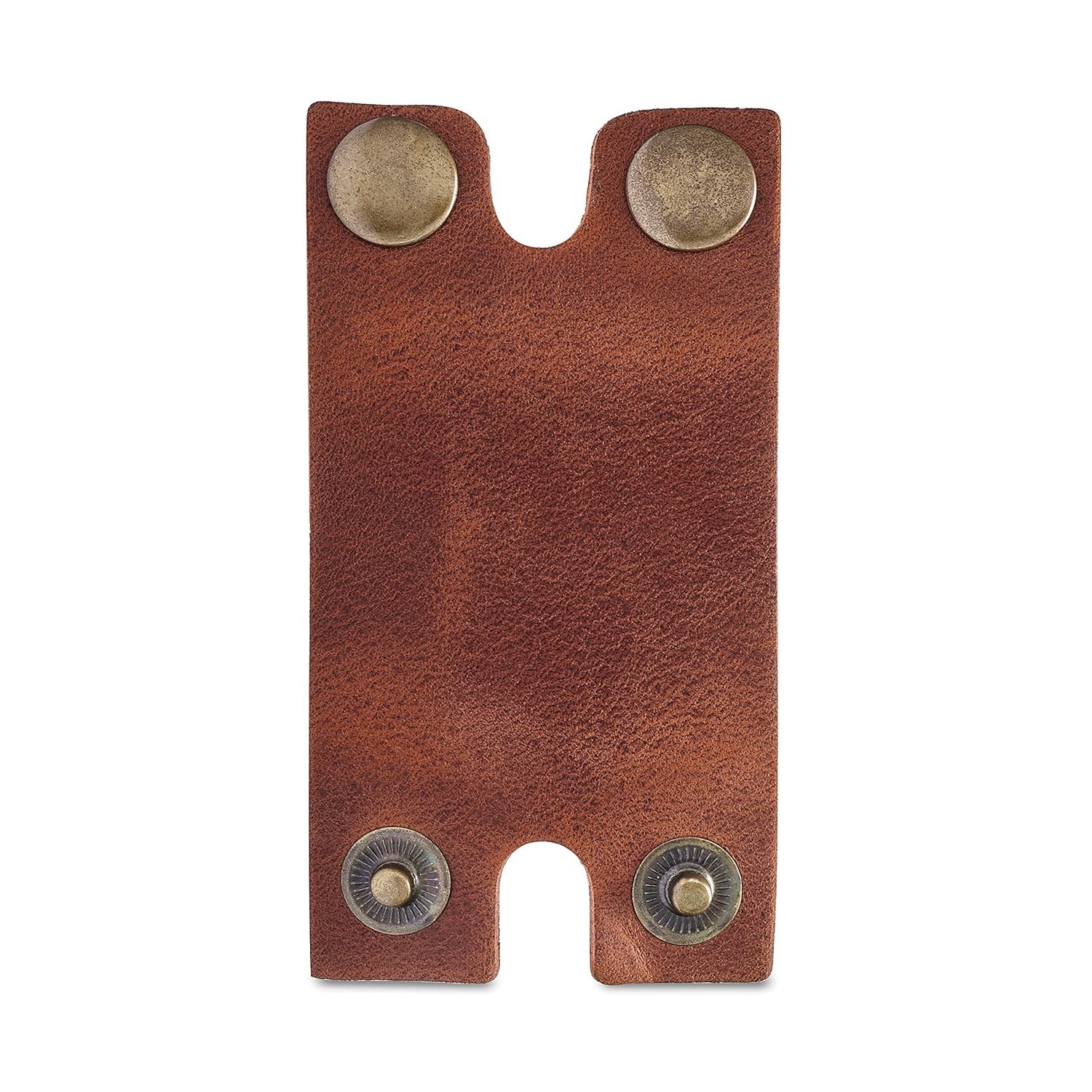 Safety Razor Head Protecting Leather Cover, Genuine Leather Double Edge Safety R