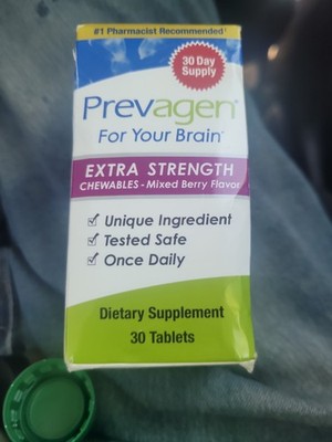 Prevagen Improves Memory Extra Strength Mixed Berry Chewable tablets - 30 Count