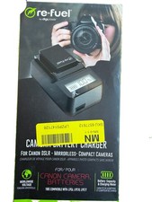 DigiPower Re-Fuel RF-DSLR-700C Canon Camera Battery Charger LP-E6 LP-E10 LP-E17