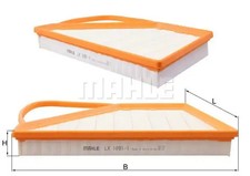 Luftfilter Filtereinsatz LX 1091/1 MAHLE für BENTLEY CONTINENTAL Coupe