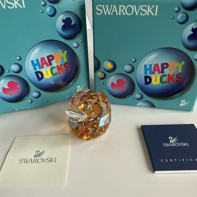 Swarovski スワロフスキー　Happy Ducks 置物 2個セット Swarovski Crystal Happy Ducks Chloe #1041293 NIB | eBay