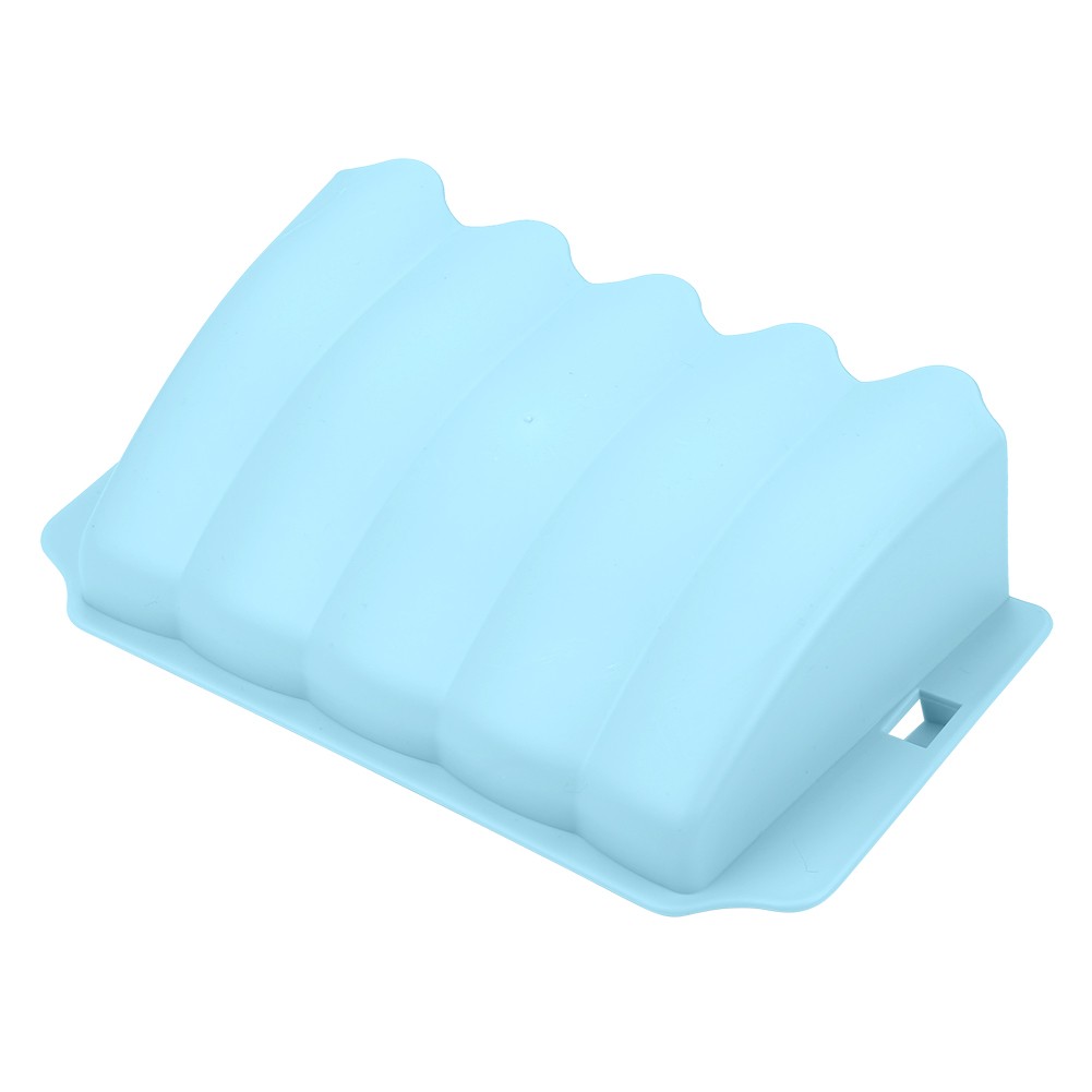 °Simple Plastic Grass Feeder Pet Bowl Dish Rack Holder Rabbit Rat(Blue).