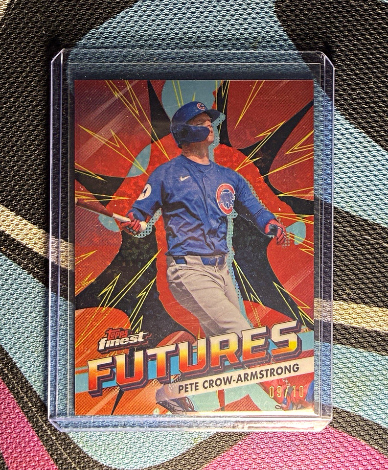 Send Help Background SEND OFFERS!! 2026 Topps Finest Futures /10 Pete Crow-Armstrong #FF-10 ...