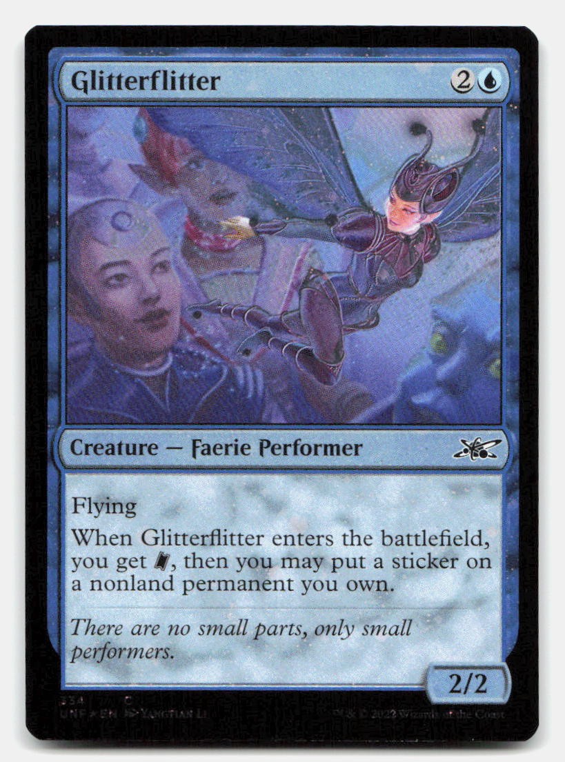Glitterflitter 48 Common Unfinity MTG Foil NM