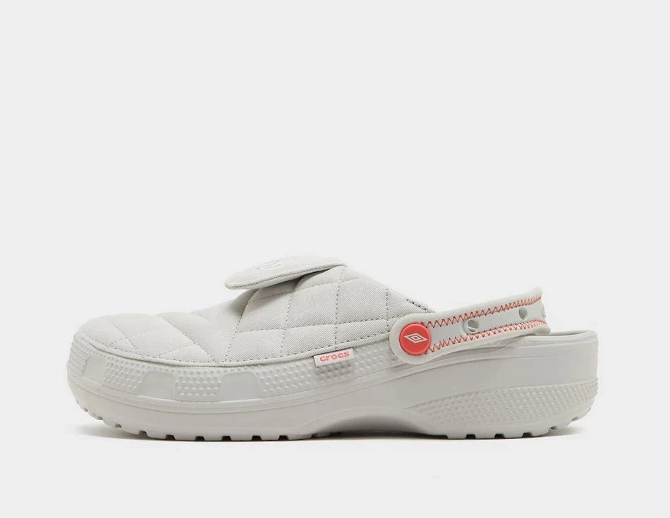 Crocs x Umbro Classic Clog Men's in Grey
Opens in a new window or tab