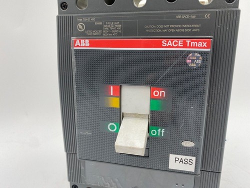 ABB T5N-D400 Circuit Breaker 400A 3P 600V 3PH T5N-D 400 Amp 3 Pole SACE - Picture 4 of 12