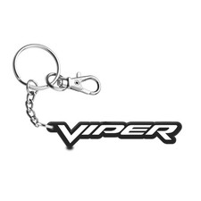 Dodge Viper Custom Laser Cut with UV Full-Color Printing Acrylic Charm Key Chain