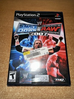 Wwe Smackdown Vs Raw 2007 - Sony PlayStation 2 New Sealed Ps2 Read