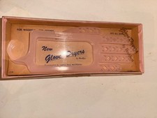 Vintage Pink Handform Glove Dryers Plastic Glove Forms