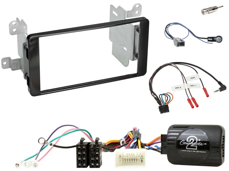 JVC DAB Bluetooth Lenkrad USB 2DIN Autoradio für Mitsubishi ab 2012 Outlander Kl - Bild 3 von 4