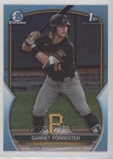 2023 Bowman Draft Chrome Sky Blue Refractor Garret Forrester #BDC-197 2a9