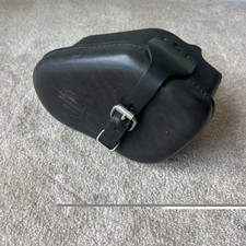 GENUINE HARLEY DAVDISON DYNA BLACK LEATHER RI...