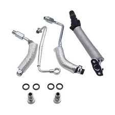 55587854 4PCS Turbo Oil Return Turbo Oil Return Drain  Oil Feed Pipe Kit