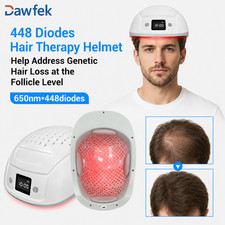 Laser Hair Growth 650nm 448 Diodes Helmet LLLT for Alopecia Scarring Hair Loss