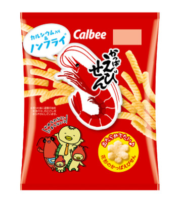 Japan Crispy Shrimp Snack Calbee Kappa Ebis Garnelen Chips 77g × 12 Beutel