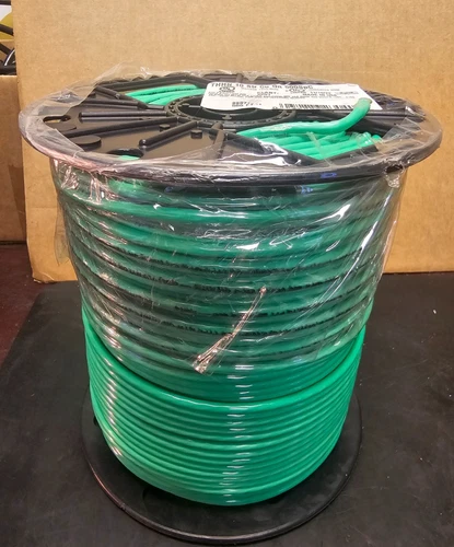 SOUTHWIRE THHN 10 STR CU GN 500SPC INSULATED WIRE, 500FT (NEW)