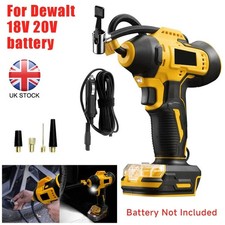150PSI Cordless Air Compressor Car Tyre Inflator Pump for Dewalt 18V 20V Battery