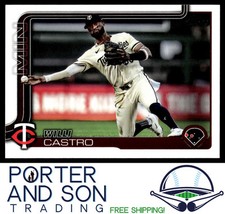 Willi Castro 2025 Topps Series 1 #155 Minnesota Twins Baseball Card