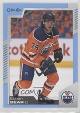 2020-21 O-Pee-Chee Blue Border Ethan Bear #450 17p7