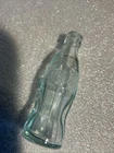 Mini glass Coca-Cola Coke bottle vintage 2.5 inches tall