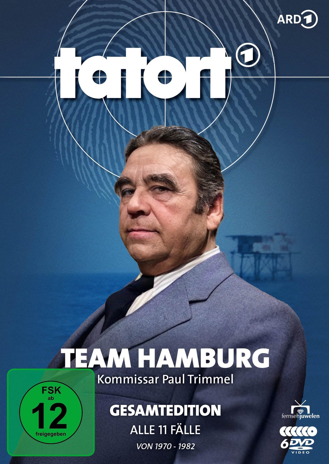 TATORT HAMBURG - TATORT HAMBURG - KOMMISSAR PAUL TRIMMEL - GESAMTED... DVD NUOVO