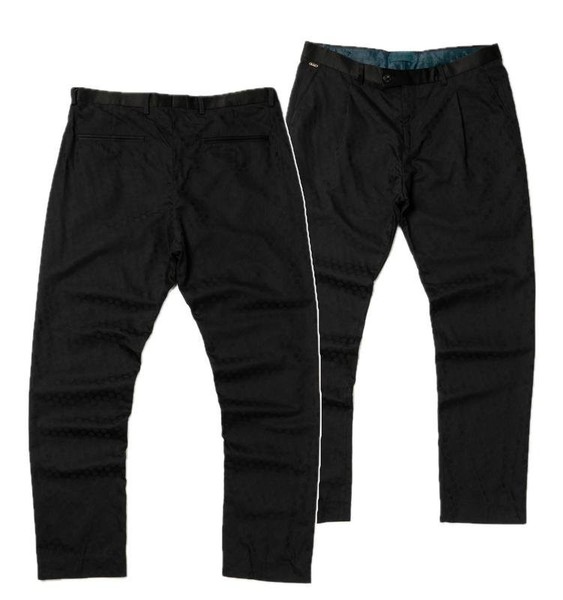 Men Scotch&Soda Trousers Black Viscose 34 / L / 50