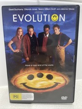 Evolution DVD David Duchovny Julianne Moore Orlando Jones Reg 4