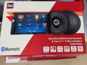 Dual Electronics XVM279BT 7" LED Backlit Multimedia Touch Screen Car Stéréo