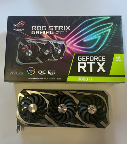 ASUS ROG Strix LC GeForce RTX 3080 Ti OC Edition 12GB GDDR6X Gaming Graphics