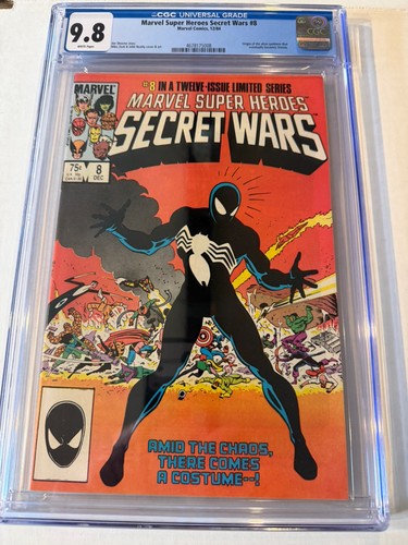 Marvel Super Heroes Secret Wars #8 CGC 9.8 ~ Alien Symbiote Origin of Venom 🕷