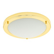 Litecraft Mari Ceiling Light Bathroom IP44 Rated Flush Mount Fitting - 4 Colours