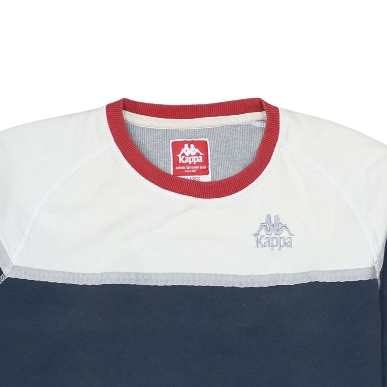 Vintage KAPPA BLUE SWEATSHIRT MENS XL image 3