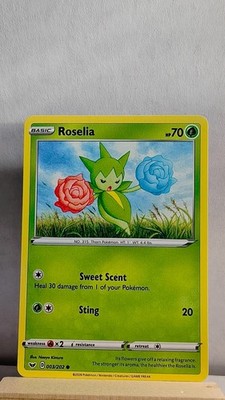 Roselia [LP] - Pokemon TCG Sword & Shield Base 003/202 [Common]