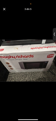 Morphy Richards 20L 800W Solo Standard Mikrowelle - Silber