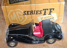 Vintage 1950s Victory Industries Mg Tf 118 Electric Car Boxed Working Steering Vintage 1950s Victory Industries Mg Tf 118 Electric Car Boxed Working Steering