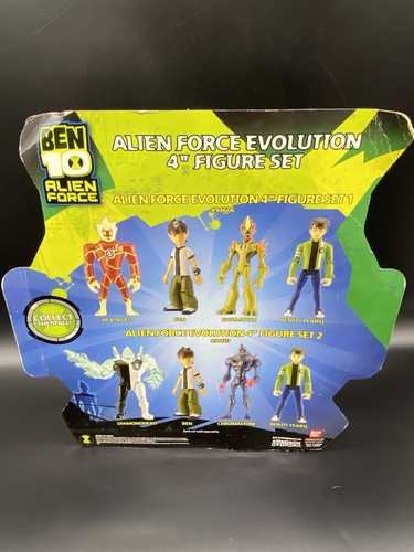NEU Ben 10 Alien Force Evolution exklusives 4 Actionfiguren-Set Heatblast #1 & #2 - Bild 14 von 14