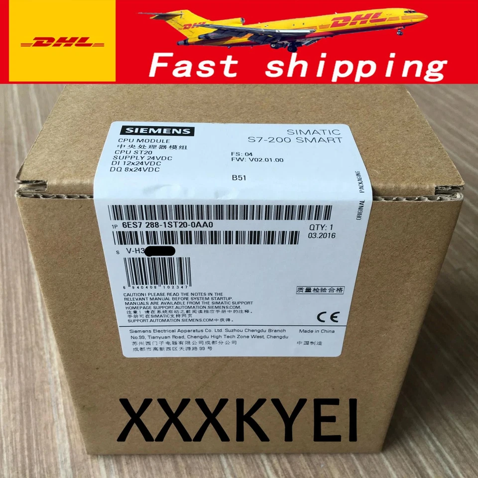 1PC New Siemens 6ES7288-1ST20-0AA0 6ES7 288-1ST20-0AA0 SIMATIC S7-200 CPU Module - Image 3 of 3