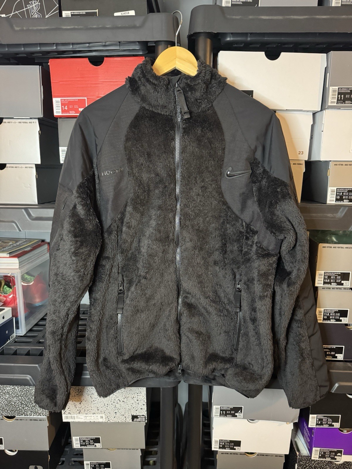 SACAI X NIKE Nike x NOCTA Drake Polar Fleece Jacket Nero DA3995 010 Uomo Taglia Media