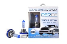 Perde Solar Series Platinum H11 Xenon-enhanced Halogen Bulbs Left Right Pair Perde Solar Series Platinum H11 Xenon-enhanced Halogen Bulbs Left Right Pair