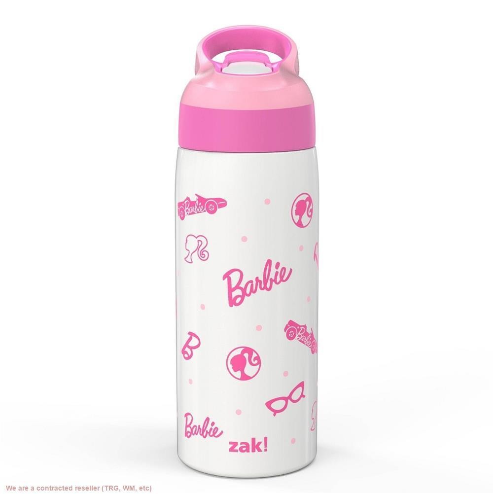 Zak Designs 19 жидких унций из нержавеющей стали с вакуумной изоляцией Riverside Barbie