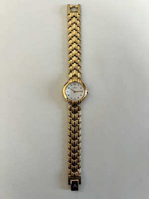 Damen Armbanduhr Dugena - vergoldet - elegantes seltenes Model -