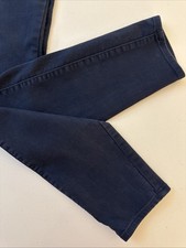 Tommy Hilfiger Women's Ankle Pants Blue Gramercy Pull On Slim Fit Skinny Leg 4