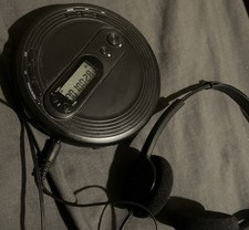 ONN Portable CD Player with FM Radio TESTED ESP Shock Resistant w/headphonesSony