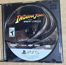 INDIANA JONES AND THE GREAT CIRCLE PLAYSTATION 5 PS5 GAME DISC ONLY MINT