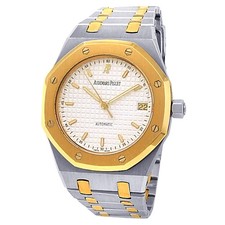 Audemars Piguet Royal Oak Gold Steel Silver Men's Watch 14790SA.OO.0789SA.08