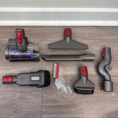 Lot of 7 Dyson V8 Brushes Attachments Used
