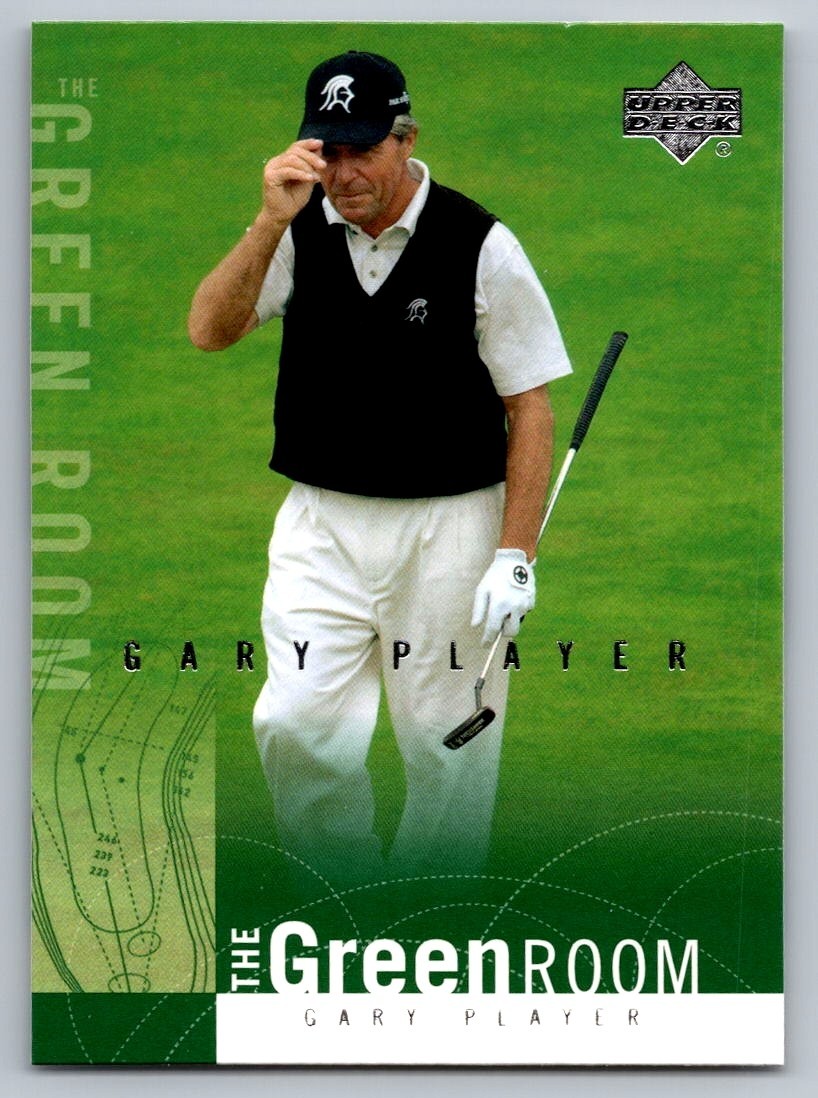 2002 UPPER DECK GOLF CARD THE GREEN ROOM #GR19 GARY  PLAYER