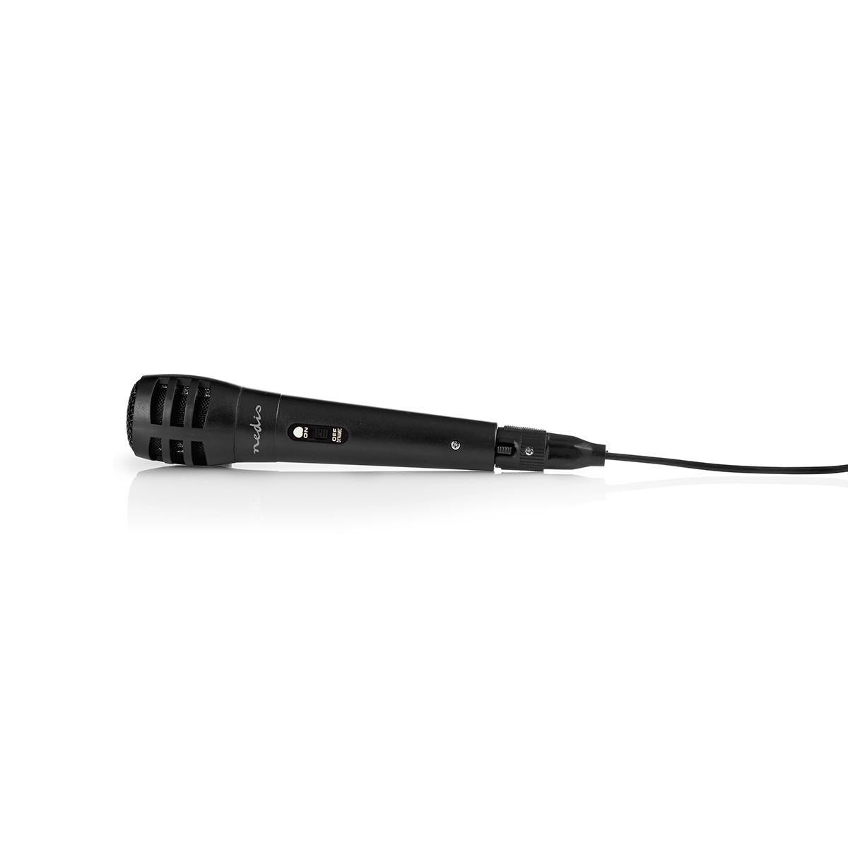 Microphone cardioïde filaire Nedis micro de chant dynamique avec interrupteur - 2