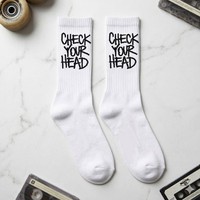Beastie Boys - Check Your Head - White - Socks (Socken)