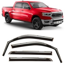 in-Channel Extra Durable Rain Guards for Trucks Dodge RAM 1500 2019-2026 Crew